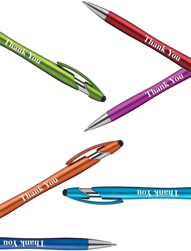 Canetas stylus de presente obrigado para eventos, festas, apreciação de funcionários e muito mais - Imagem 3 de 4