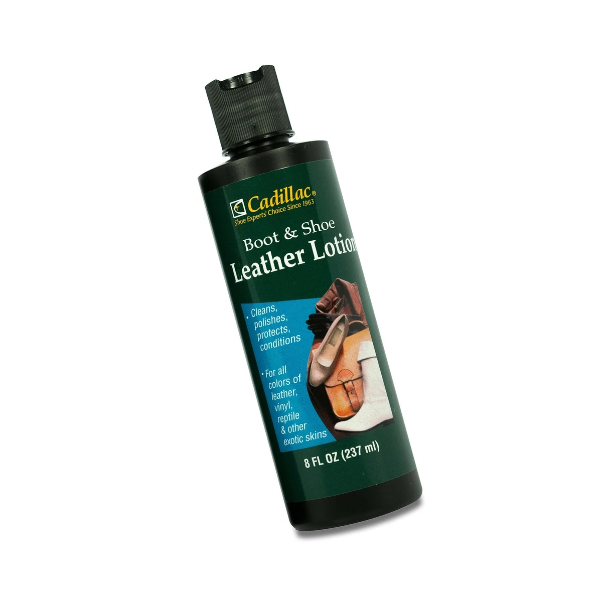Cadillac boot & store shoe leather lotion