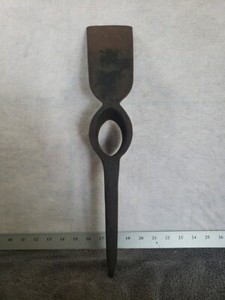 5 lbs mattock head Only Stamped India co4008