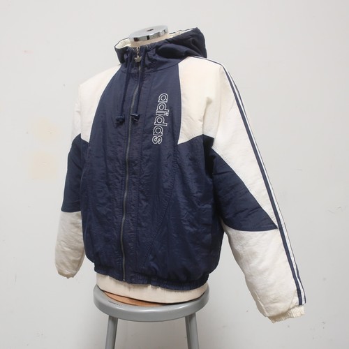 Vintage 90s Adidas Trefoil Logo Parka 