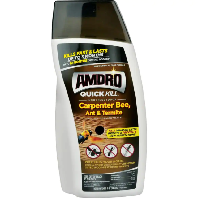 Amdro Carpenter Bee Ant and Termite Killer Concentrate