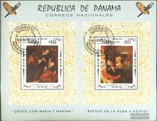 Panama Blocco 81 (completa Edizione) usato 1968 Gesù Cristo Dipinti