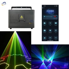5W RGB animation laser projector ILDA DMX 512 Disco DJ Wedding Party Stage Light