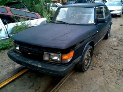 Driver Left Quarter Glass Hatchback Chrome Frame Fits 83-93 SAAB 900 73542