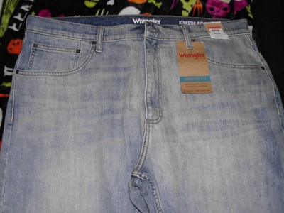 wrangler athletic fit flex jeans