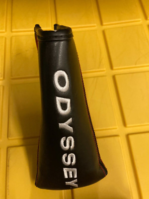 Odyssey White Hot Pro Blade Putter Headcover Black/Red/White *NEW