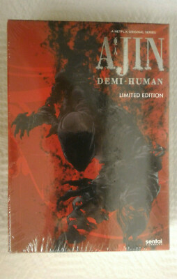 Ajin: Demi-Human - Premium Box Set (Blu-ray/DVD, 2017, Limited Edition)