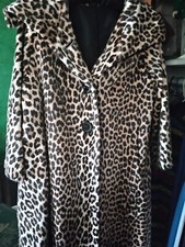 Vintage 50"s -60"s Sidney Blumenthal "Kilamanjaro" Leopard print Ladies Coat