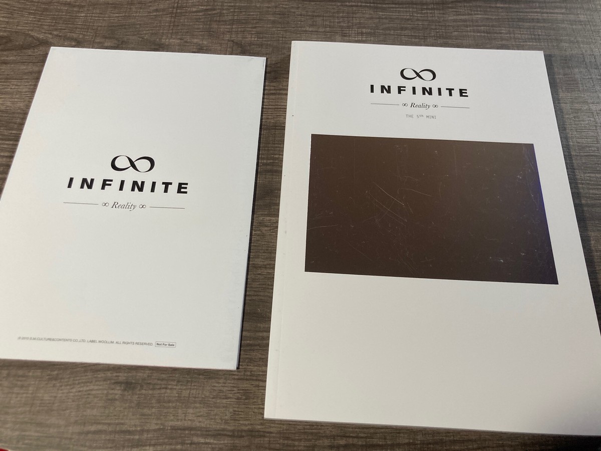 Infinite 5th Mini Album Reality Korea Press LE CD + Book | eBay