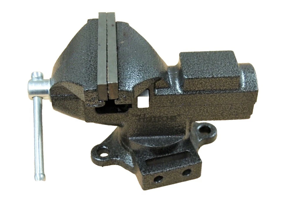 3-1/4'' Multi-function Bench Table Top Vise Vice Swivel Base with Anvil - Image 4 of 4