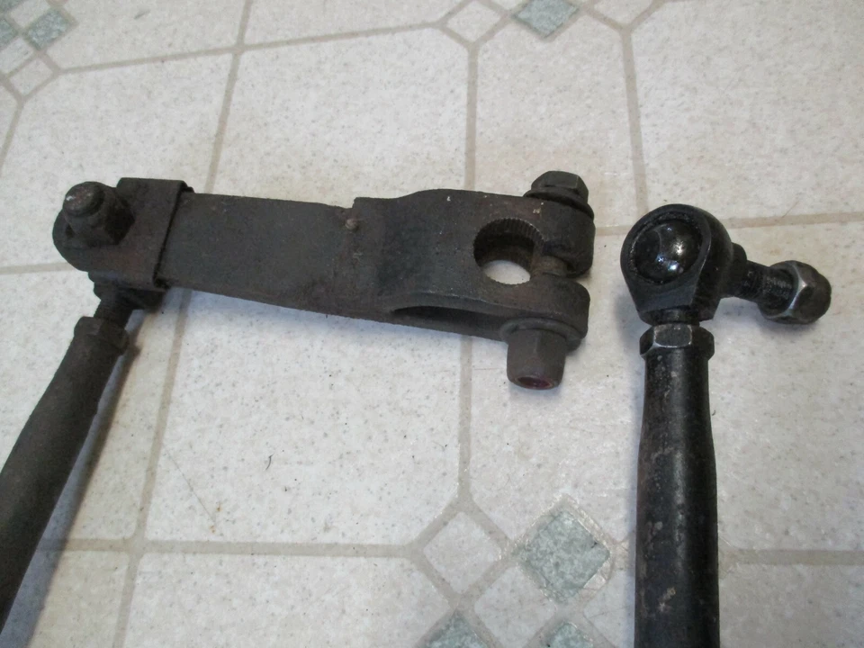Vintage 73 Ski Doo TNT 294 Snowmobile Steering Rods Spindle Arms Silver Bullet 1 - Image 3 of 4