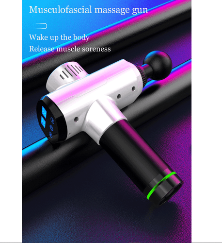 LCD Screen Sports Muscle Vibration Relaxing Tissue Percussion Massage Gun 6 head - Picture 17 of 29