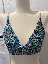 Raisins Porta Del Sol Anya Bra Reversible Swim Top Women's Multiple Sz Black Ash