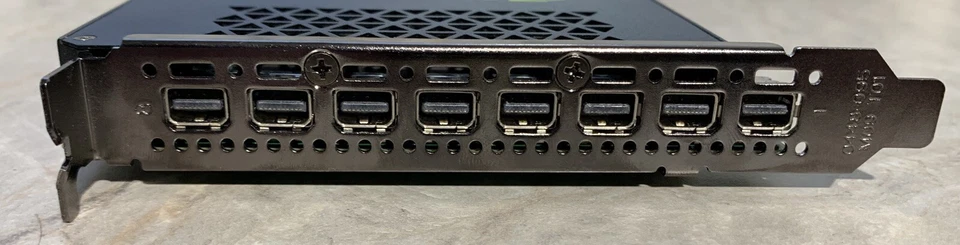 PNY Nvidia NVS 810 VCNVS810 8x Mini Display Ports 4GB Graphics Card *READ DESC* - Image 3 of 4