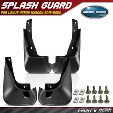 4x Splash Guard Mud Flaps Mudguards for Lexus NX300 NX300h 2018-2020 Front &Rear