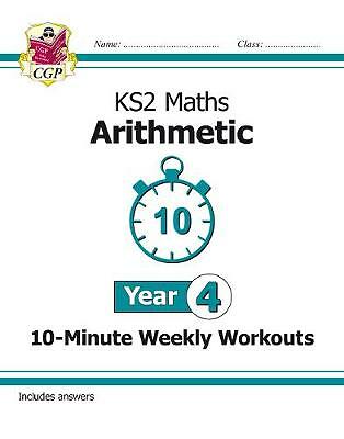 KS2 Year 4 Maths 10-Minute Weekly Workouts: Arithmetic by  CG... - 9781789084696 - Image 4