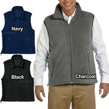 BIG MENS Polar Fleece Vest Sleeveless Jacket Soft Warm Winter XL, 2XL, 3XL, 4XL 