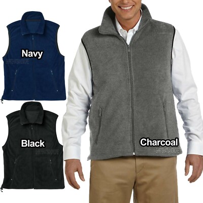 fleece sleeveless jacket