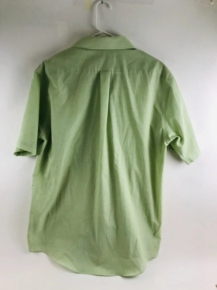 Stafford Shirt Men s Size 16.5 Button Up Short Sleeve Front Pocket