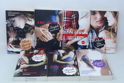 ABBI GLINES Verführt Erlöst Erfüllt Verloren Vollkommen vertraut Gefunde 7x Buch