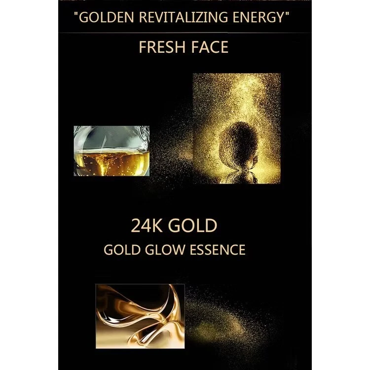 DR RASHEL 8IN1 GOLD COLLAGEN AMPOULE ELASTIN MOISTURIZING ANTI AGING SERUM 40ML - Image 3 of 4