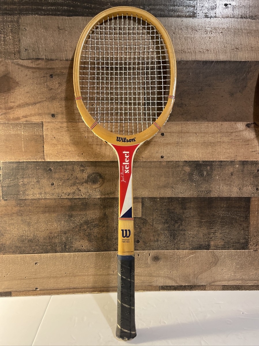 Raquette de tennis vintage Jack Kramer Wilson Personal Speed Flex Fibre