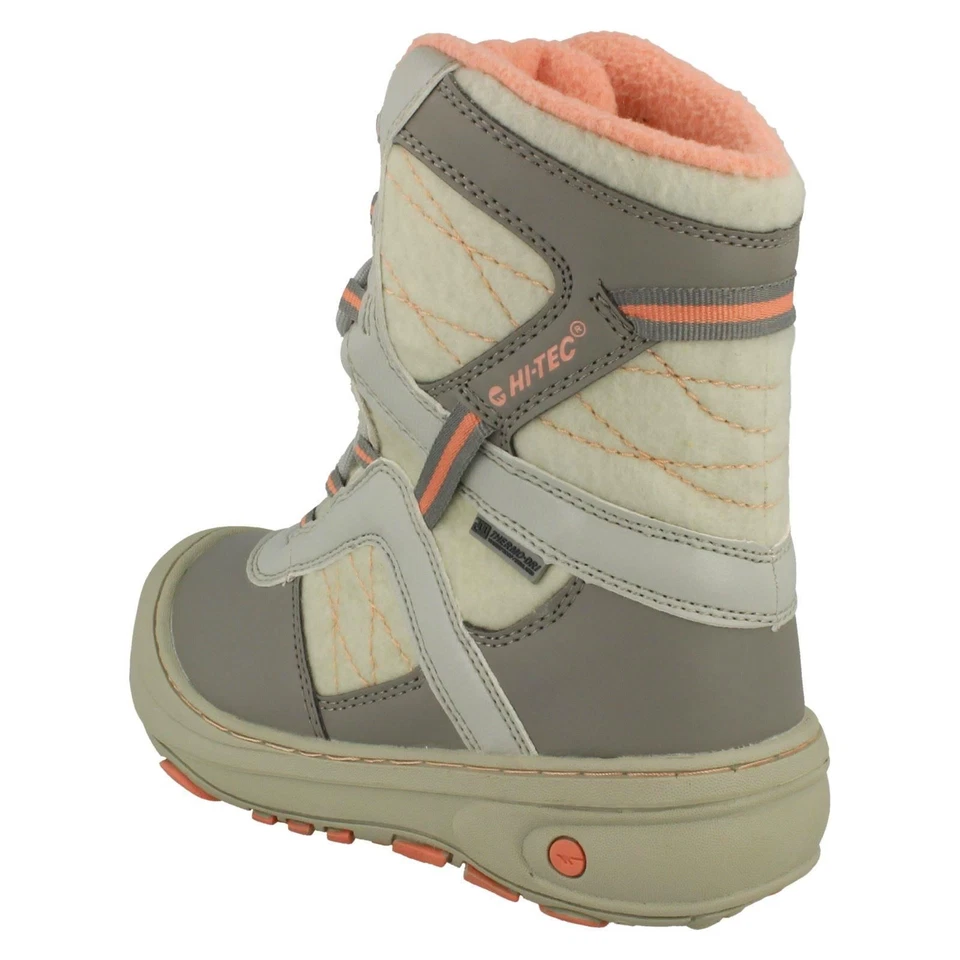 Niña Hi-Tec Informal Velocidad Encaje Botas de Nieve: Slalom 200 - Imagen 2 de 4