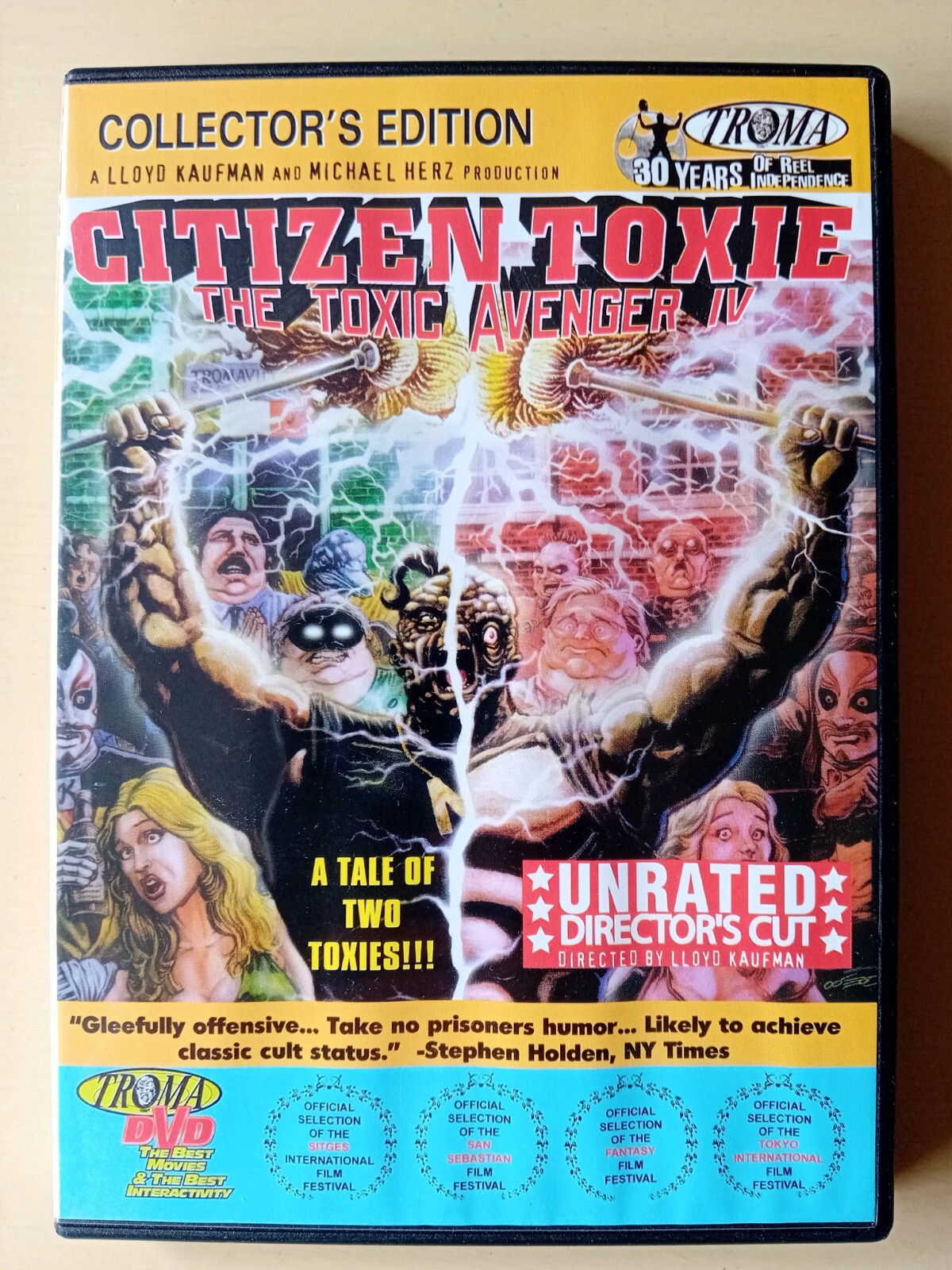 Citizen Toxie The Toxic Avenger IV Collectors Edition (US Import) DVD 2004