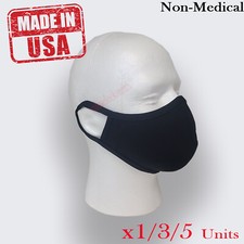 Face Mask Washable/Reusable Soft Double Layer Fabric Professional USA Made