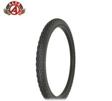 ALTA Bicycle Wire Bead Black Cruiser Tire 26 x 2.125 – Rough Knobby Block Tread.