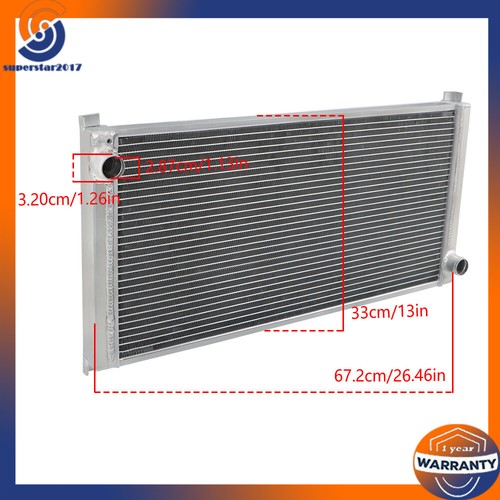 Aluminum Radiator 2Row For 2013-2016 Mini Cooper Countryman John Cooper Works - Picture 11 of 17