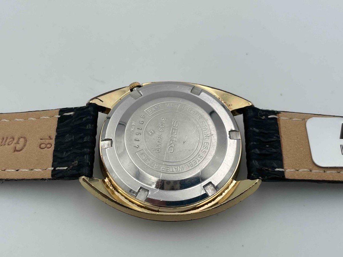 VINTAGE 1979 SEIKO REF 6106-6009 WATCH | eBay