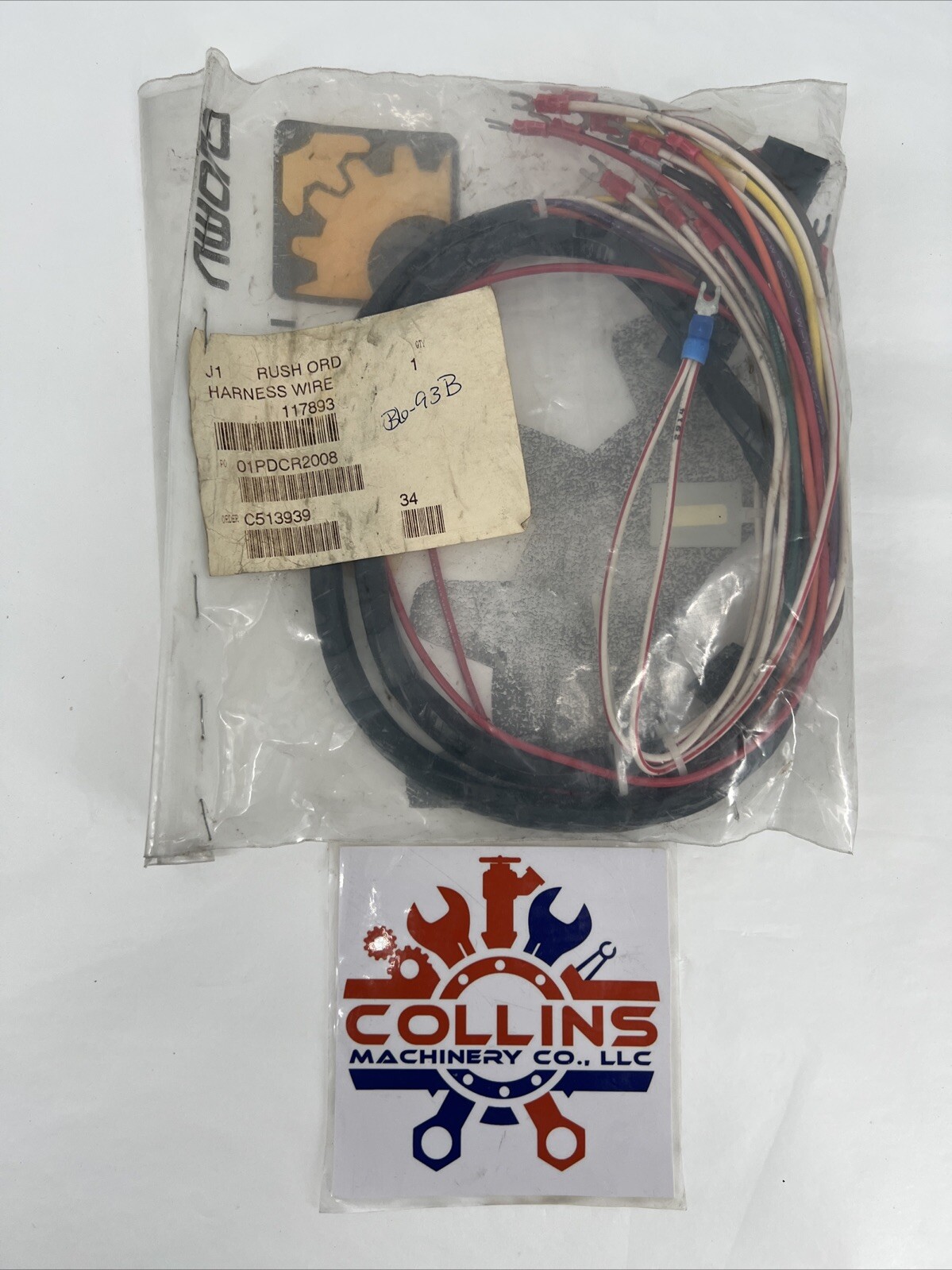 Crown Forklift Wiring Harness 117893 Harness Wire PC T-handle PC207
