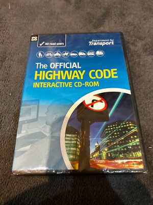 The Official Highway Code Interaktive CD-ROM (neu & versiegelt) Kostenloser Versand + Verpackung