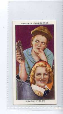 (Jg1555) OGDENS, SCHAUSPIELER NATUR & CHARAKTERSTUDIEN, GRACIE FIELDS, 1938, #13