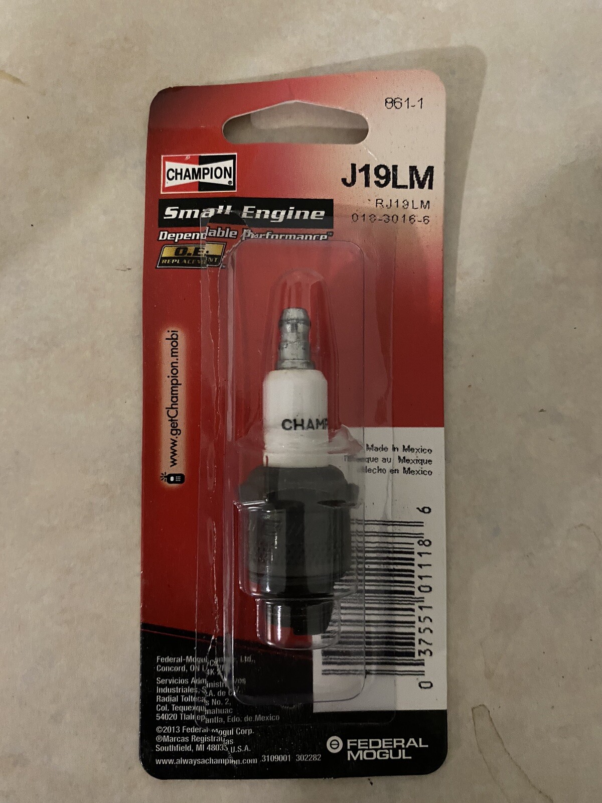 Champion Spark Plug J19LM