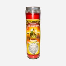 San Judas Tadeo Triple Reversible Veladora Para Mameluco Regresar Hechizo Brujeria
