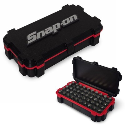 Snap-on Tools Stealth .40 S&W Ammo Holder | 50 Round Case | Red & Black