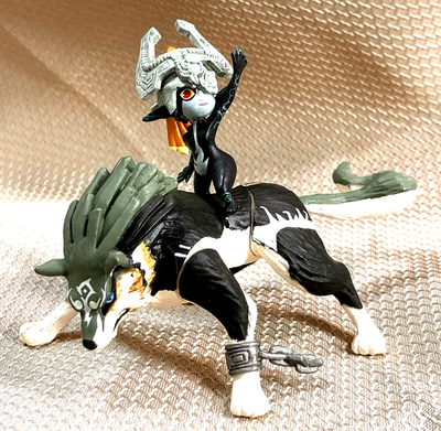The Legend of Zelda, Twilight Princess Wolf Link & Midna Figure