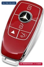 For Mercedes Benz Key Cover Shell accessories Red Key Case 