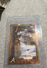 2025 Topps Chrome Update Series - Rookie Autographs Nacho Alvarez Jr. #RA-NA...