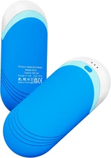 Rechargeable Double-Sided Silicone Hand Warmers 2 Pack, 6000mAh Portable