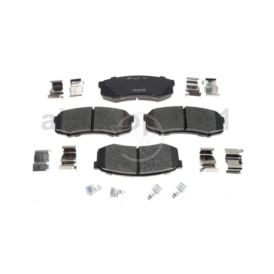 Kit de rotores y pastillas de freno delanteros traseros para Toyota 4Runner 2003-2009 Foto 3 de 4