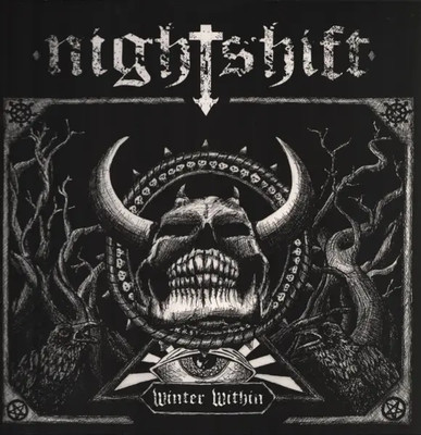 LP Nightshift Winter Within POSTER, INSERT NEAR MINT Ripping Storm Records