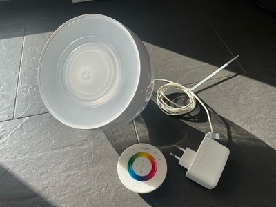 Philips Living Colors LED Weiß  Tischlampe mit Fernbedienung Hue kompatibel