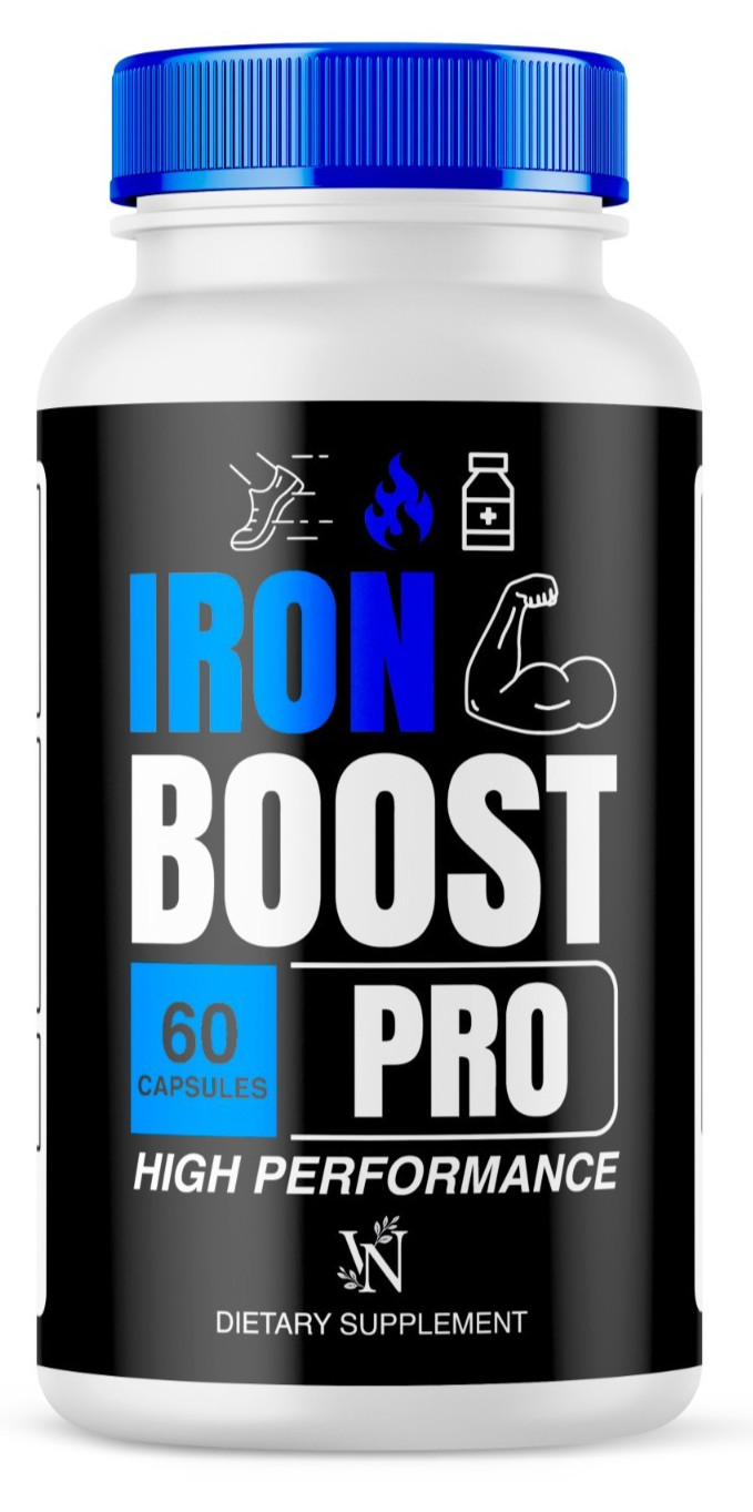 Boost For Men, Ironboost Pro High Performance 60 Capsules 1 Bottle