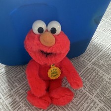 Playskool Sesame Street ABC Elmo Plush Toy 1995 Plush for Ages 3-4 Years