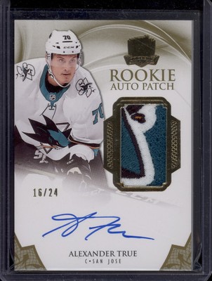 2020-21 The Cup Alexander True Gold Rookie Patch Auto Sick Patch True RPA RC /24