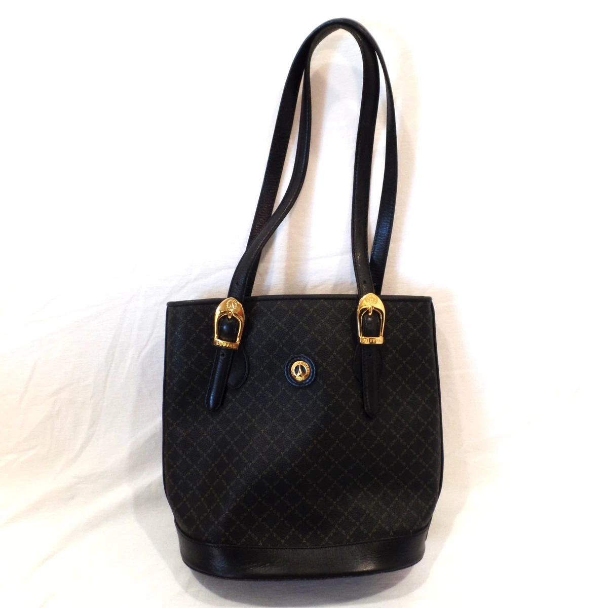 Vintage LA Tour Eiffel 1987 Black leather Backpack Shoulder Bag La Tour Eiffel Bags & Handbags for Women for sale - eBay main image 2
