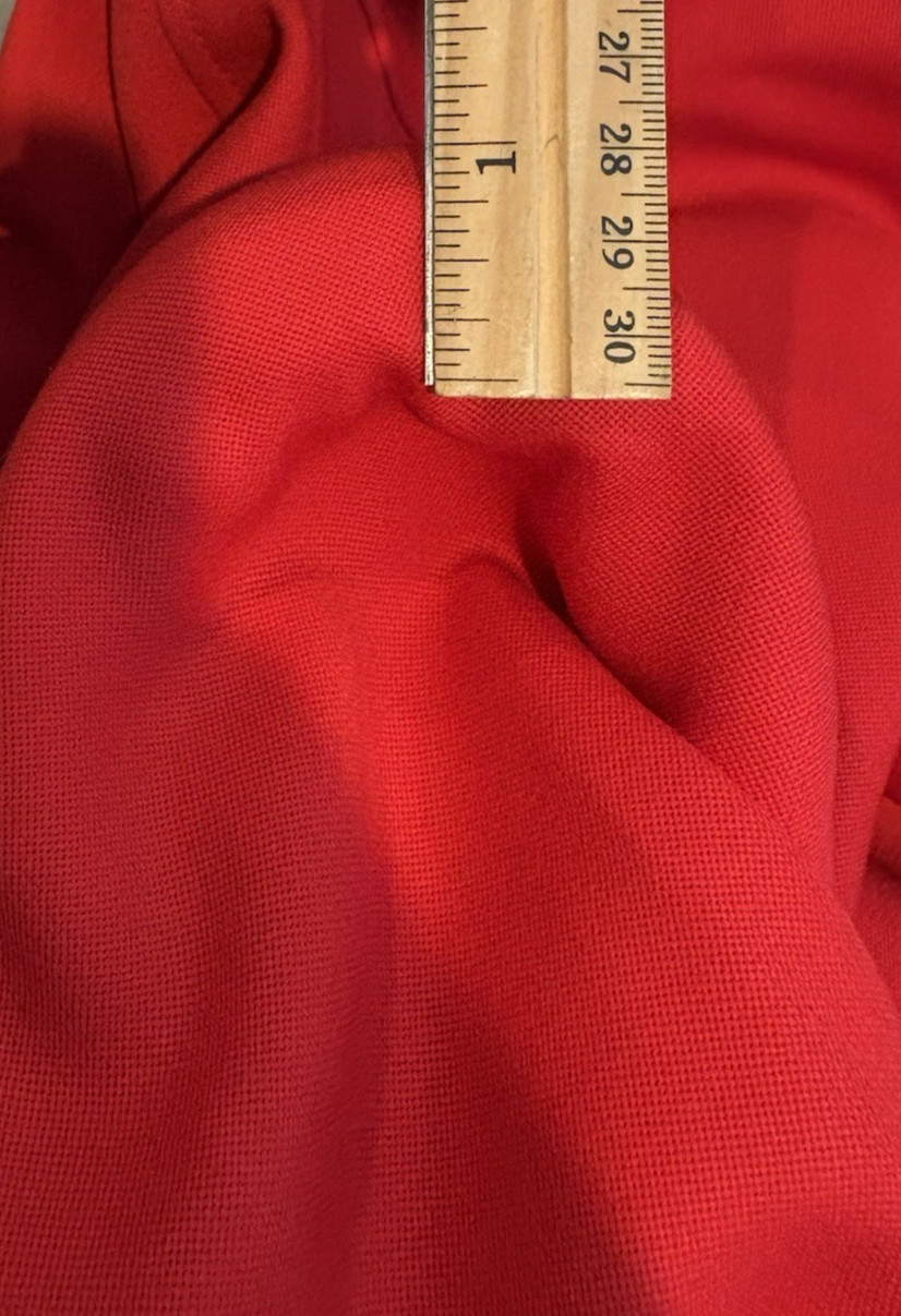 Vintage 1980s Valentino Boutique Red Cropped Jacket with Gold Tone Buttons thumbnail 18